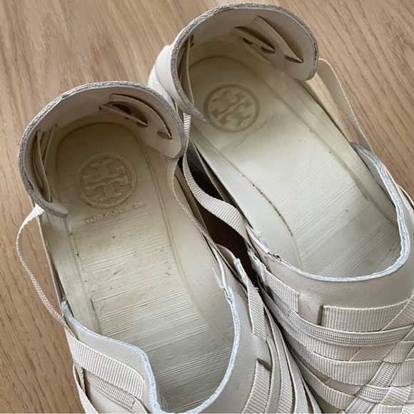 Tory Burch Elastic Huarache Slip on Sneakers - Picture 7 of 9